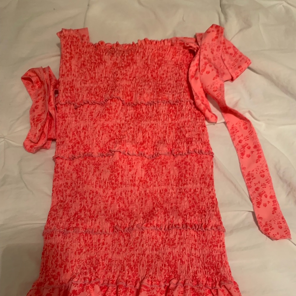 cute pink boutique dress